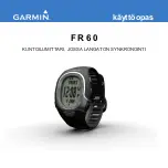 Garmin FR60 - Women's Lilac Fitness Watch Manual preview