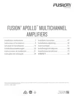 Garmin Fusion Apollo MS-AP12000 Installation Instructions Manual preview