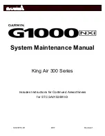 Garmin G1000 NXi System Maintenance Manual предпросмотр