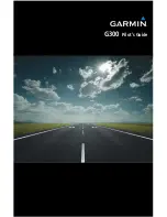 Garmin G300 for Cessna SkyCatcher Pilot'S Manual предпросмотр