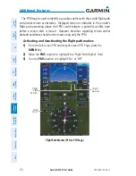 Предварительный просмотр 188 страницы Garmin G300 for Cessna SkyCatcher Pilot'S Manual