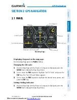 Preview for 21 page of Garmin G3X MFD Quick Reference Manual