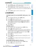 Preview for 25 page of Garmin G3X MFD Quick Reference Manual