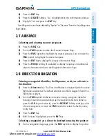 Preview for 29 page of Garmin G3X MFD Quick Reference Manual