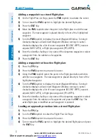 Preview for 32 page of Garmin G3X MFD Quick Reference Manual