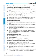 Preview for 34 page of Garmin G3X MFD Quick Reference Manual