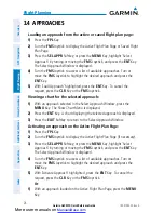 Preview for 36 page of Garmin G3X MFD Quick Reference Manual