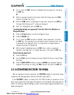 Preview for 37 page of Garmin G3X MFD Quick Reference Manual