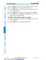 Preview for 42 page of Garmin G3X MFD Quick Reference Manual