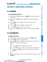 Preview for 43 page of Garmin G3X MFD Quick Reference Manual