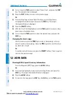 Preview for 44 page of Garmin G3X MFD Quick Reference Manual