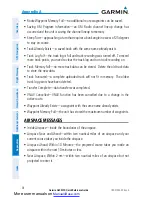 Preview for 48 page of Garmin G3X MFD Quick Reference Manual