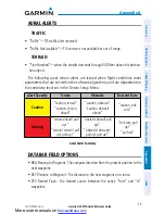 Preview for 49 page of Garmin G3X MFD Quick Reference Manual