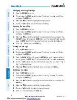 Preview for 54 page of Garmin G3X MFD Quick Reference Manual