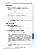 Preview for 55 page of Garmin G3X MFD Quick Reference Manual