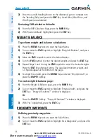 Preview for 56 page of Garmin G3X MFD Quick Reference Manual