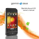 Garmin Garmin-Asus A10 Owner'S Manual предпросмотр