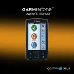 Предварительный просмотр 1 страницы Garmin Garminfone Owner'S Manual