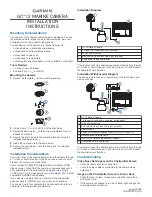 Garmin GC 12 Installation Instruction предпросмотр