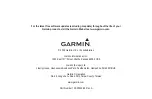 Предварительный просмотр 34 страницы Garmin GDL 30A Owner'S Manual