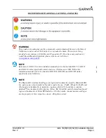 Предварительный просмотр 4 страницы Garmin GDL 52 Installation Manual