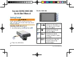 Preview for 8 page of Garmin GDR E350 Quick Start Manual