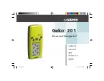 Garmin Geko 201 Owner'S Manual And Reference Manual preview