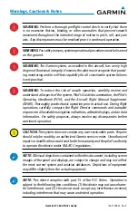 Preview for 4 page of Garmin GFC 600 Pilot'S Manual