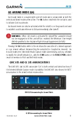 Preview for 39 page of Garmin GFC 600 Pilot'S Manual