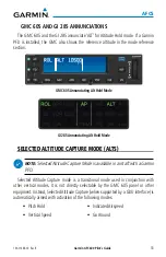 Preview for 41 page of Garmin GFC 600 Pilot'S Manual