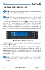 Предварительный просмотр 56 страницы Garmin GFC 600 Pilot'S Manual