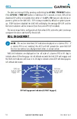 Предварительный просмотр 62 страницы Garmin GFC 600 Pilot'S Manual