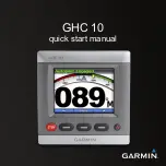 Garmin GHC 10 Quick Start Manual preview