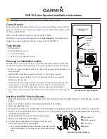 Preview for 2 page of Garmin GHS 10 Installation Instructions Manual