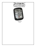 Garmin Gladiator TR-1 Installation And User Manual preview