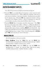 Preview for 20 page of Garmin GMA 245 Pilot'S Manual