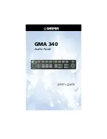 Garmin GMA 340 Pilot'S Manual preview