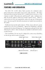 Preview for 9 page of Garmin GMA 345 3-COM Pilot'S Manual