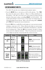 Предварительный просмотр 23 страницы Garmin GMA 345 Pilot'S Manual