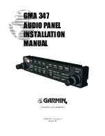 Garmin GMA 347 Installation Manual preview