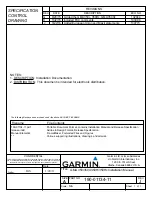 Предварительный просмотр 1 страницы Garmin GMA 350 Installation Manual