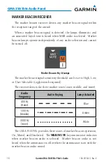 Предварительный просмотр 11 страницы Garmin GMA 350c Pilot'S Manual