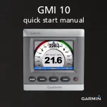 Предварительный просмотр 1 страницы Garmin GMI 10 Quick Start Manual