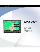 Garmin GMX 200 Pilot'S Manual preview