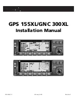 Garmin GNC 300XL Installation Manual preview