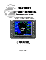 Preview for 1 page of Garmin GNS 530 Installation Manual