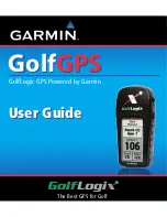 Garmin Golf Logix User Manual preview