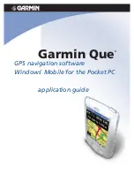 Garmin GPS 10 Deluxe Application Manual preview