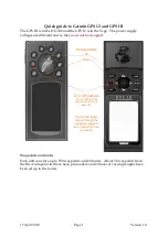 Preview for 1 page of Garmin GPS 12 MAP Quick Manual