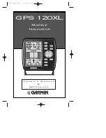 Garmin GPS 120XL Owner'S Manual preview